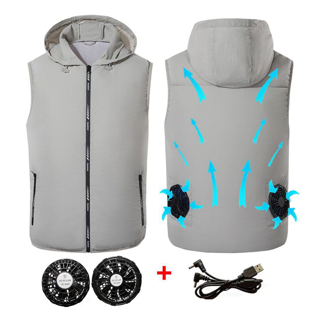 Outdoor Sport Brand Jacket - Summer Sport Fan Air Condition Cool
