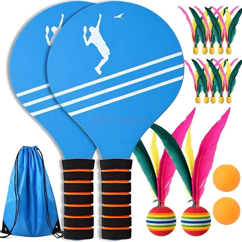Indoor Sport And Outdoor Sports - Badminton racket Solid wood indoor fitness