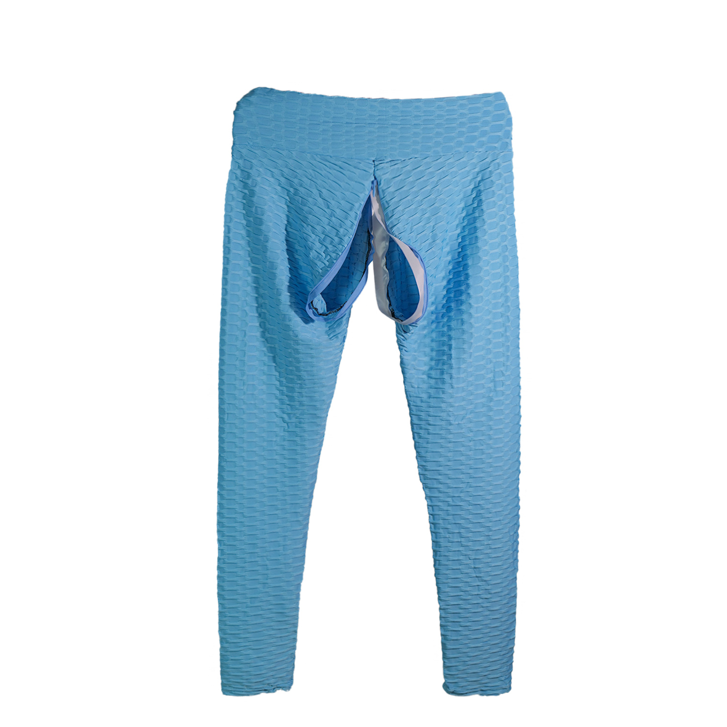 Outdoor Sport Club - Woman Sexy Open Crotch Leggings Sport