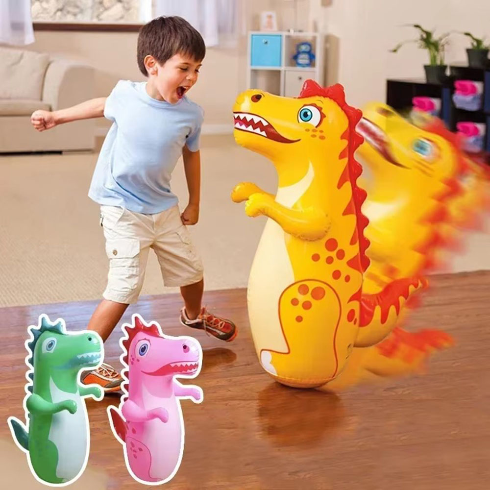 Outdoor Sport Activities For Kids - Children Adult Tumbler Boxing Inflatable Standing
