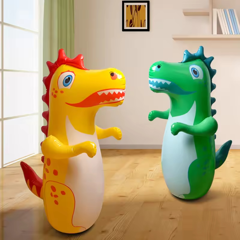 Outdoor Sport Activities For Kids - Tumbler Boxing Inflatable Standing Punching Bag