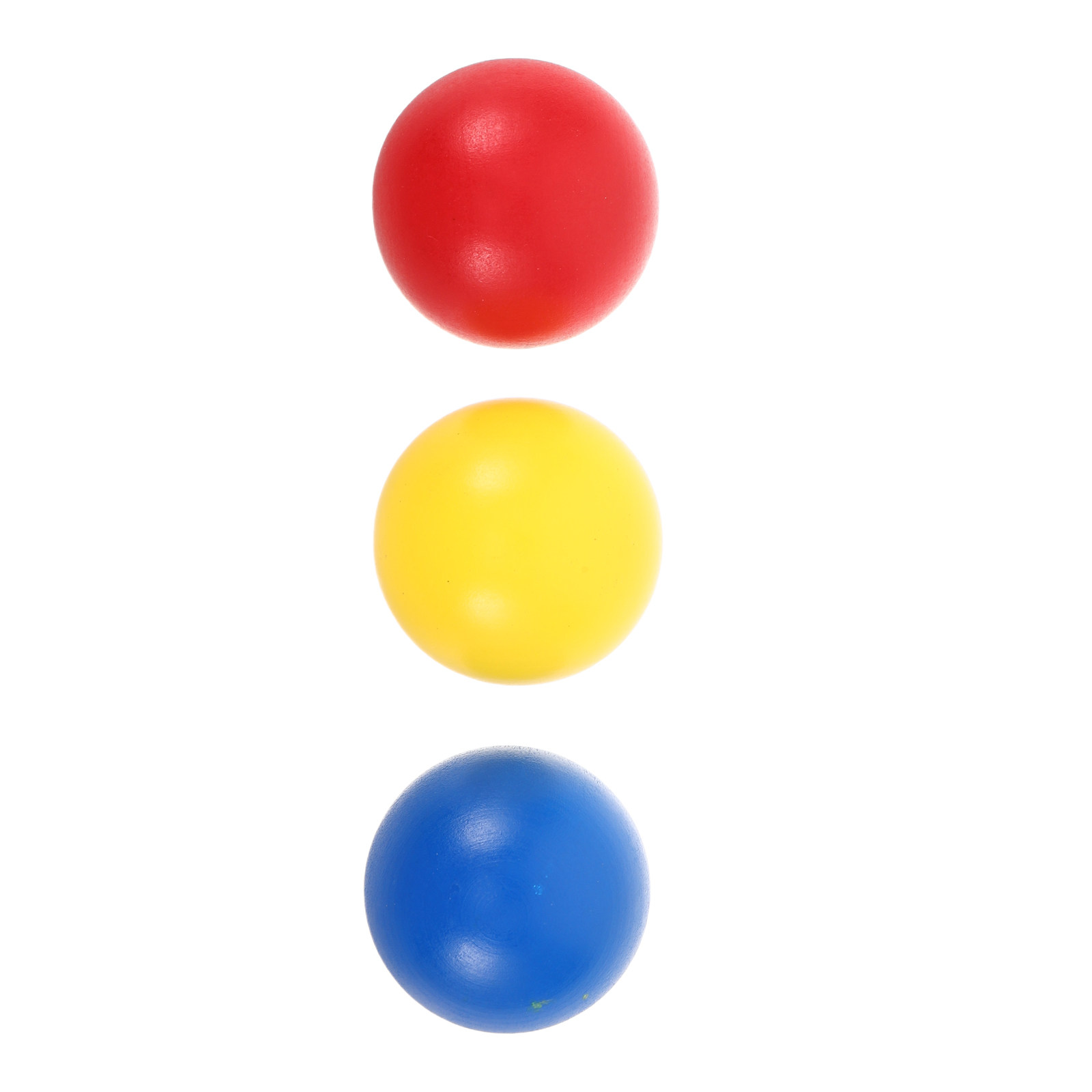 Outdoor Sports Accessories - 3Pcs Wooden Croquet Balls 4.5cm Natural