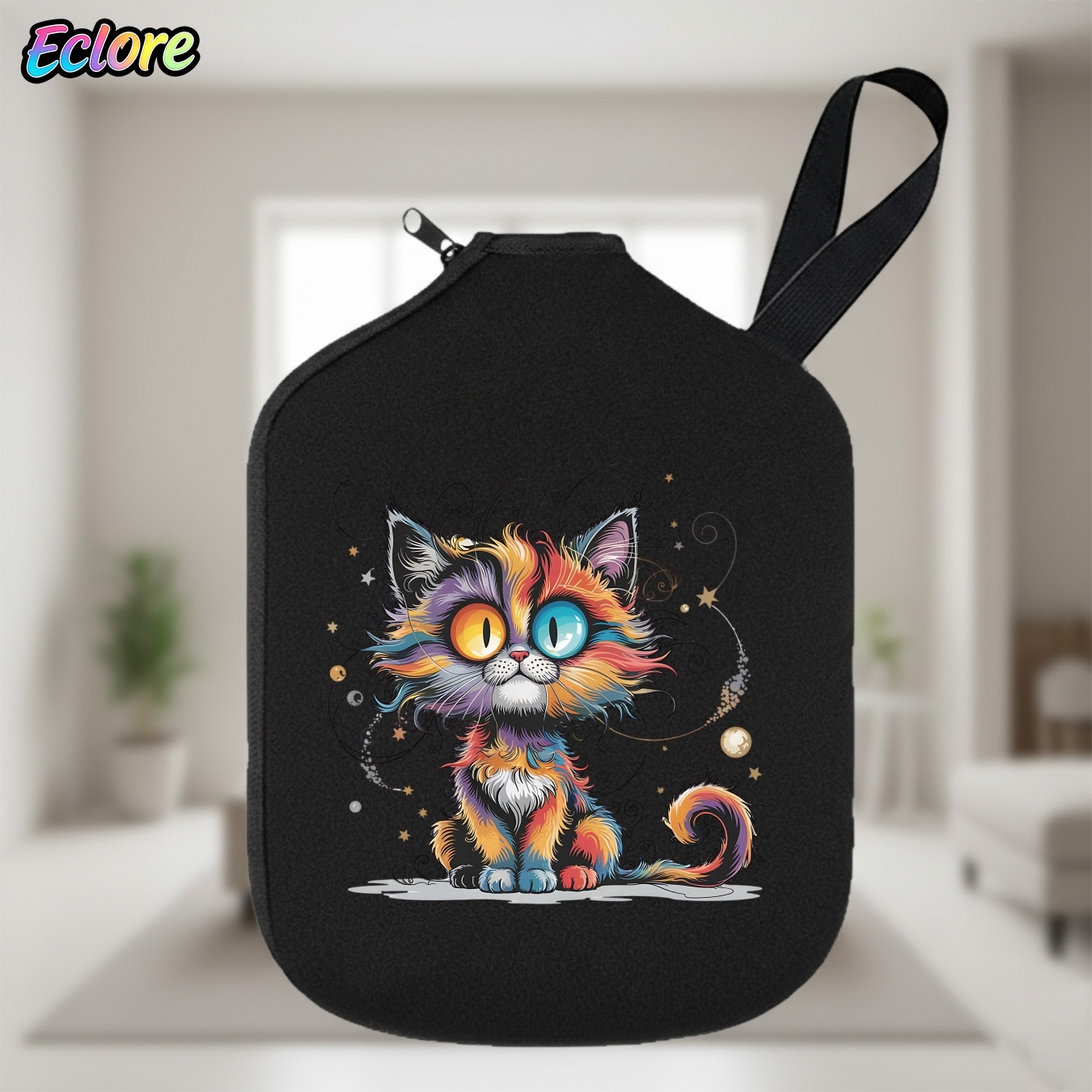 Outdoor Sports Accessories - Galaxy Star Cat Pickleball Paddle Bag