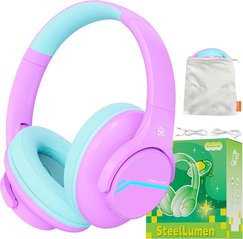 Outdoor Sport Activities For Kids - Nova1Lite Kids Active Noise Cancelling Headphones