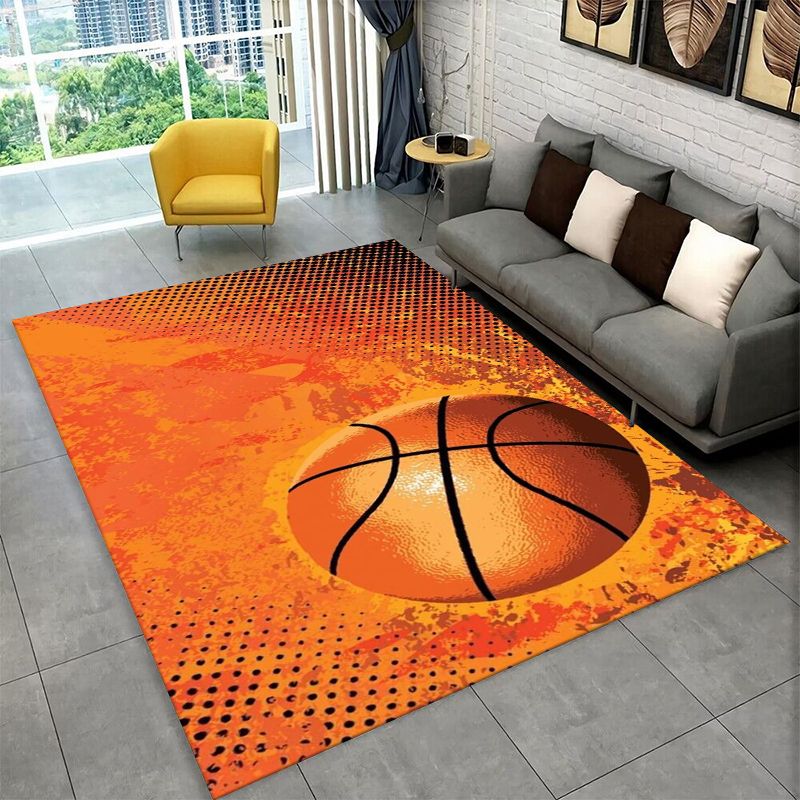 Outdoor Sport Flooring - Retro Basketball Court Sport Large Area