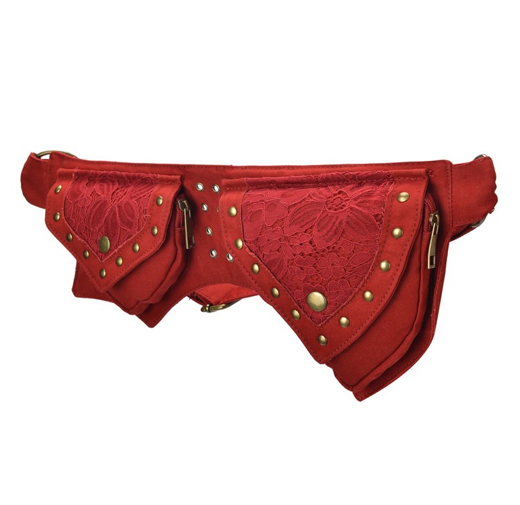 Medieval Punk Waist Bag Steamp - Outdoor Sports Accessories recension och pris