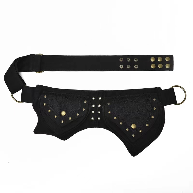 Medieval Punk Waist Bag Steamp - Outdoor Sports Accessories recension och pris