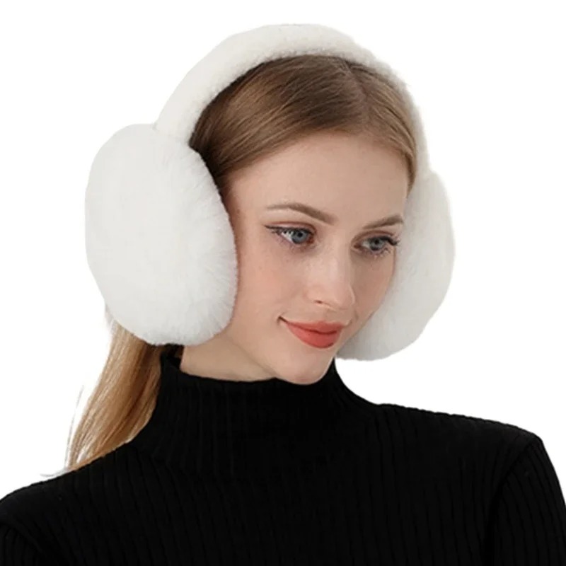 Furry Plush Ear Muffs for Cold - Outdoor Sport Activities For Kids recension och pris