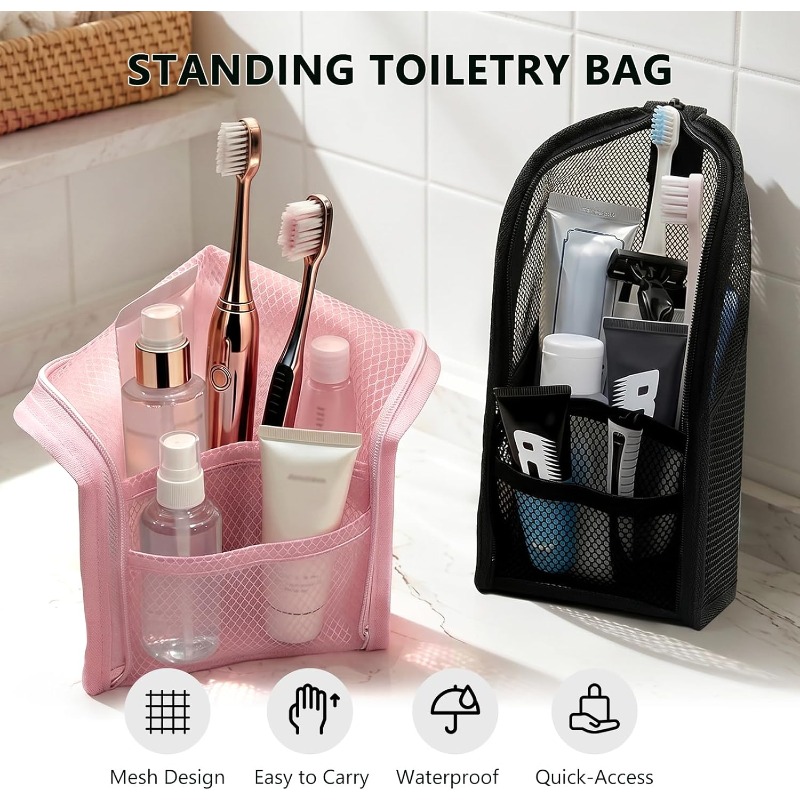 Mesh Toiletry Bag Breathable Q - Outdoor Sport Bag recension och pris