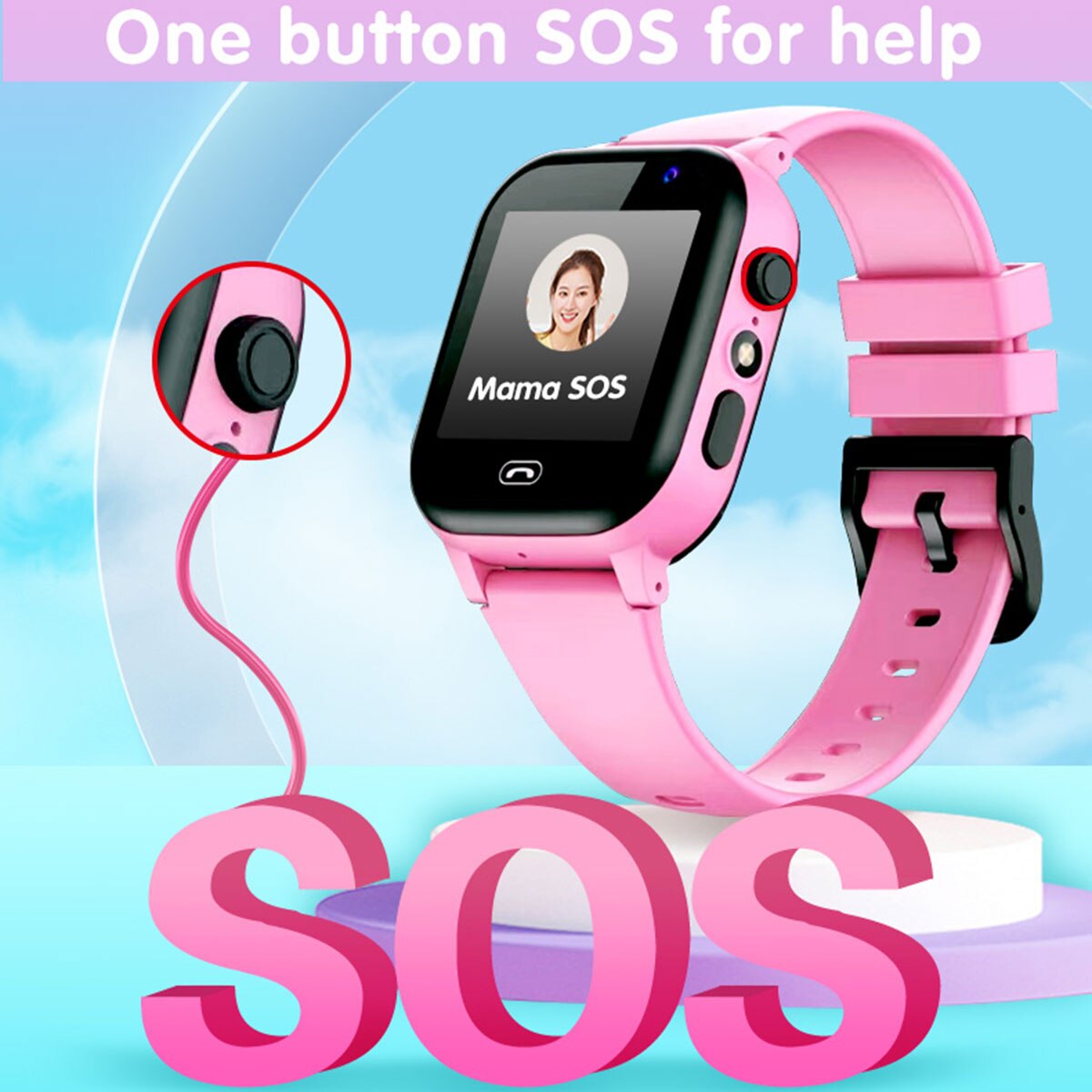 Kids Smart Watch SOS Call Outd - Outdoor Sport Activities For Kids recension och pris