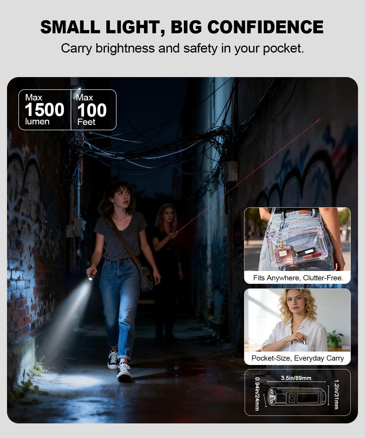Portable LED FlashlightWaterpr - Outdoor Sports Accessories recension och pris