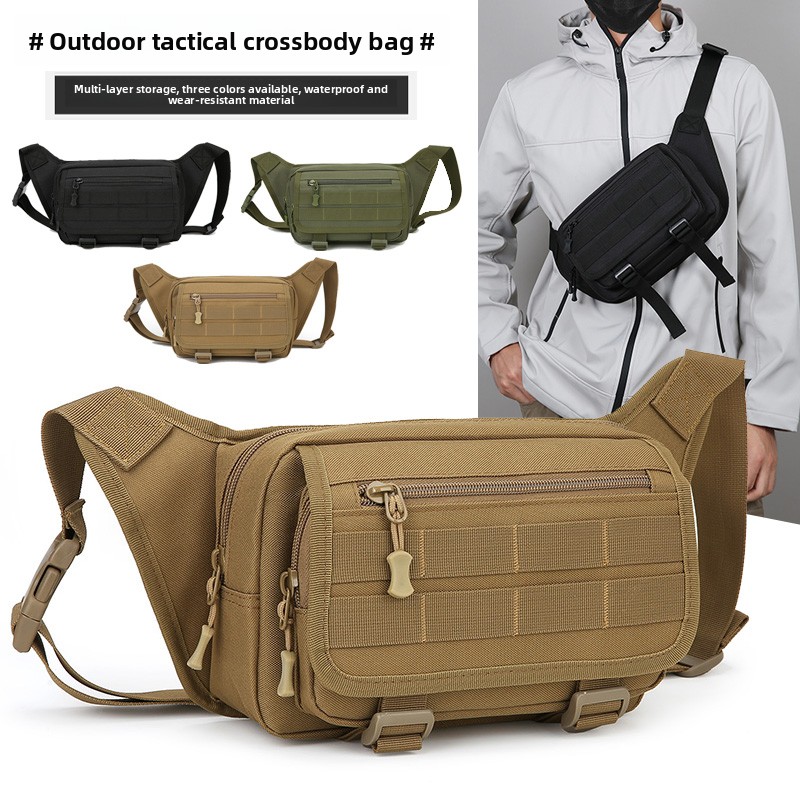 Men's Tactical Fanny Pack Nylo - Outdoor Sport Bag recension och pris
