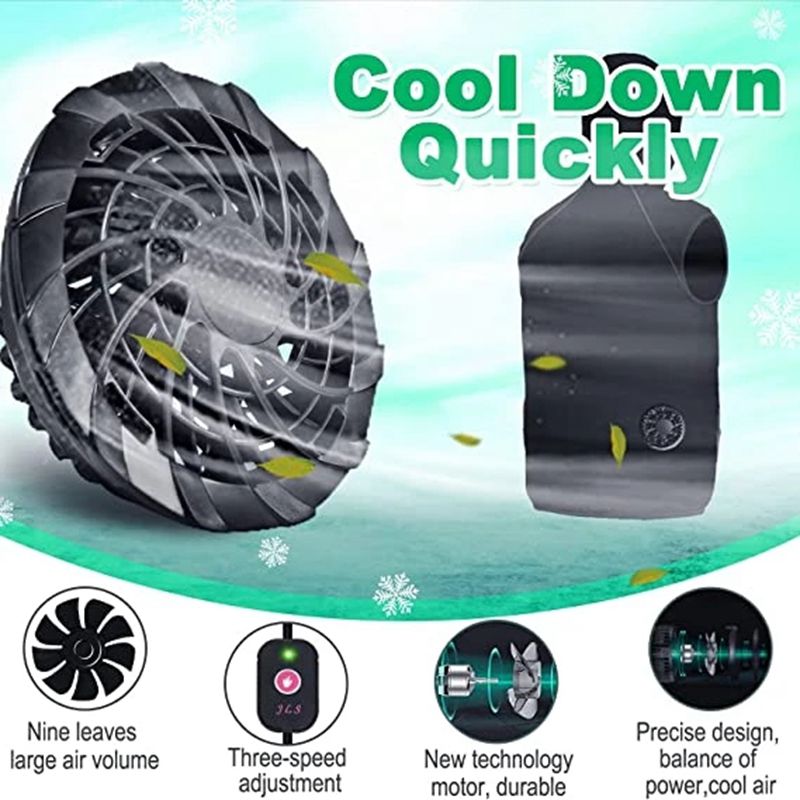 Summer Sport Fan Air Condition - Outdoor Sport Brand Jacket recension och pris