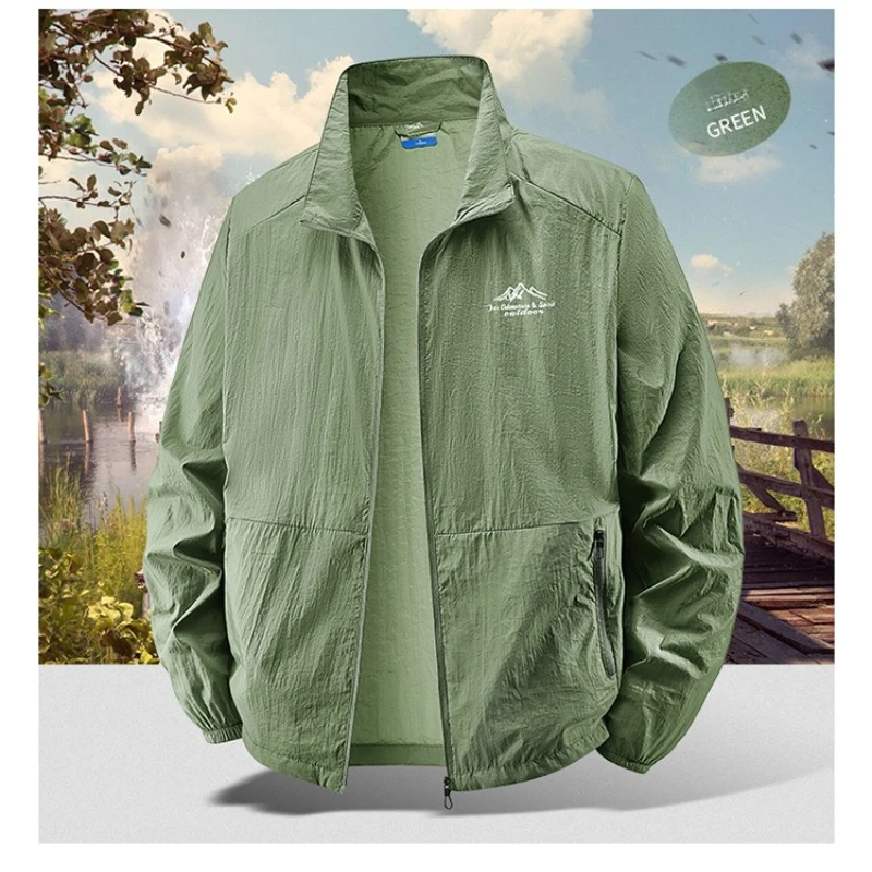 UPF50+ Coats Men Lightweight J - Outdoor Sport Brand Jacket recension och pris