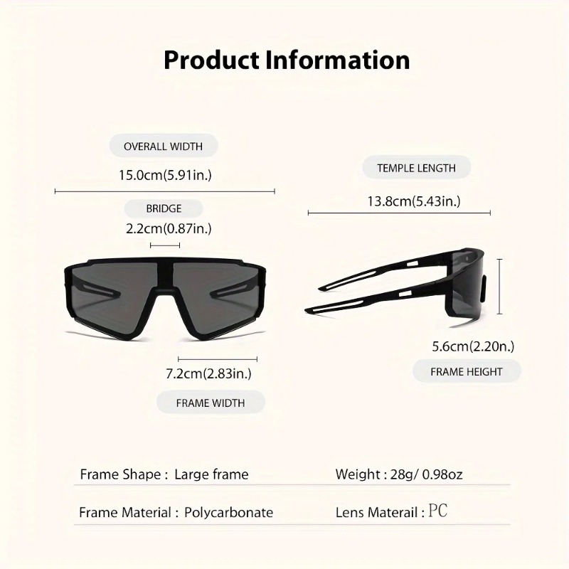 2pcs Men's Oversized Cycling S - Outdoor Sports Accessories recension och pris