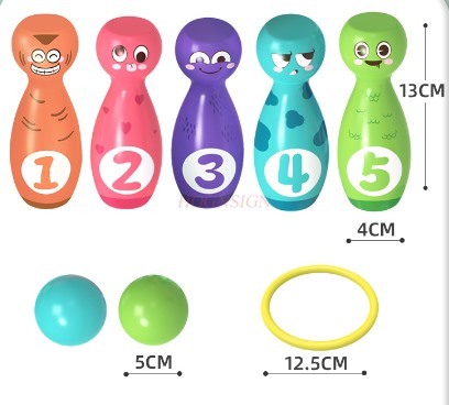 Bowling Toys Kindergarten Chil - Indoor Sport And Outdoor Sports recension och pris