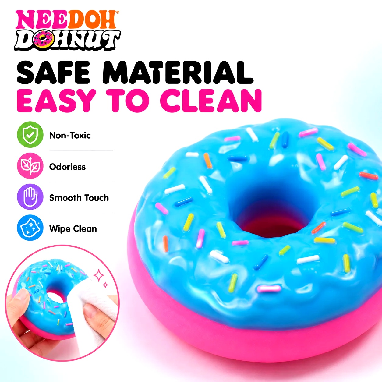 NEW NeeDoh Donut Pinch Music M - Outdoor Sports Accessories recension och pris