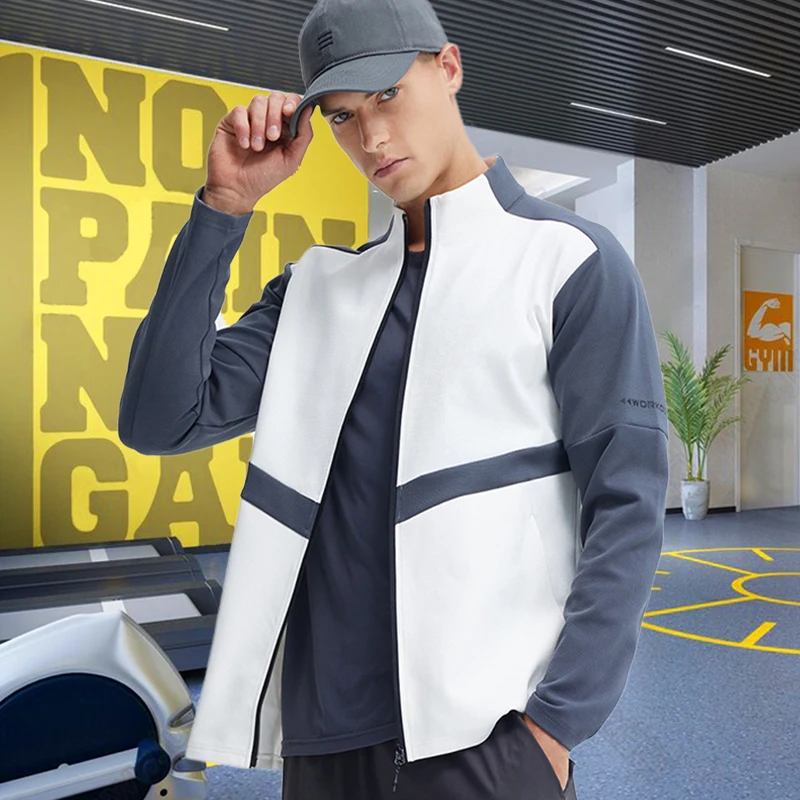 Gym Sport Hoodies for Men Fitn - Outdoor Sport Brand Jacket recension och pris