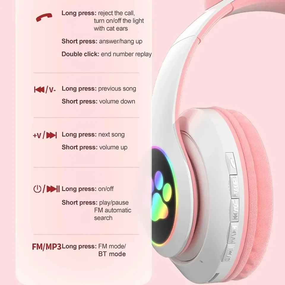 2 Pcs Wireless Headset Bluetoo - Outdoor Sport Activities For Kids recension och pris
