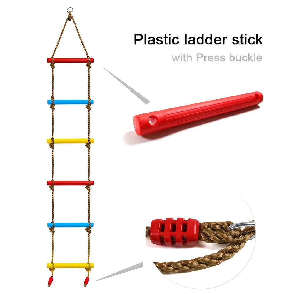 1pc Colorful Kid Climbing Ladd - Outdoor Sport Activities For Kids recension och pris
