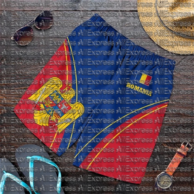 ROMANIA Flag 3D Print Sport Qu - Outdoor Sport Club recension och pris