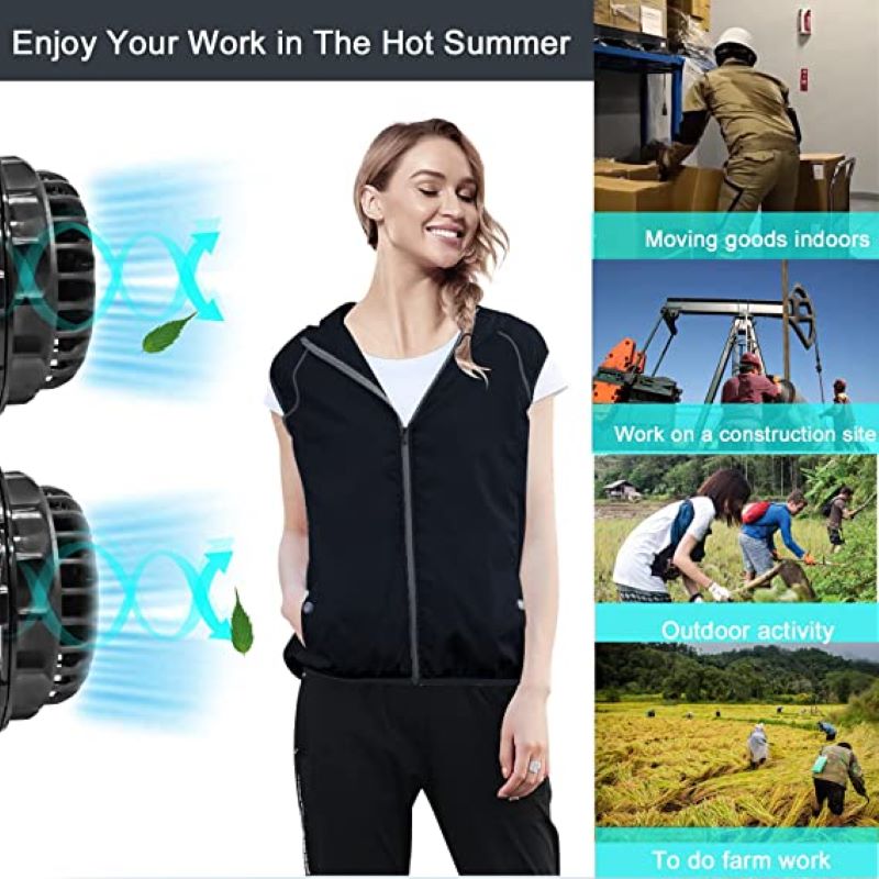 Summer Sport Fan Air Condition - Outdoor Sport Brand Jacket recension och pris