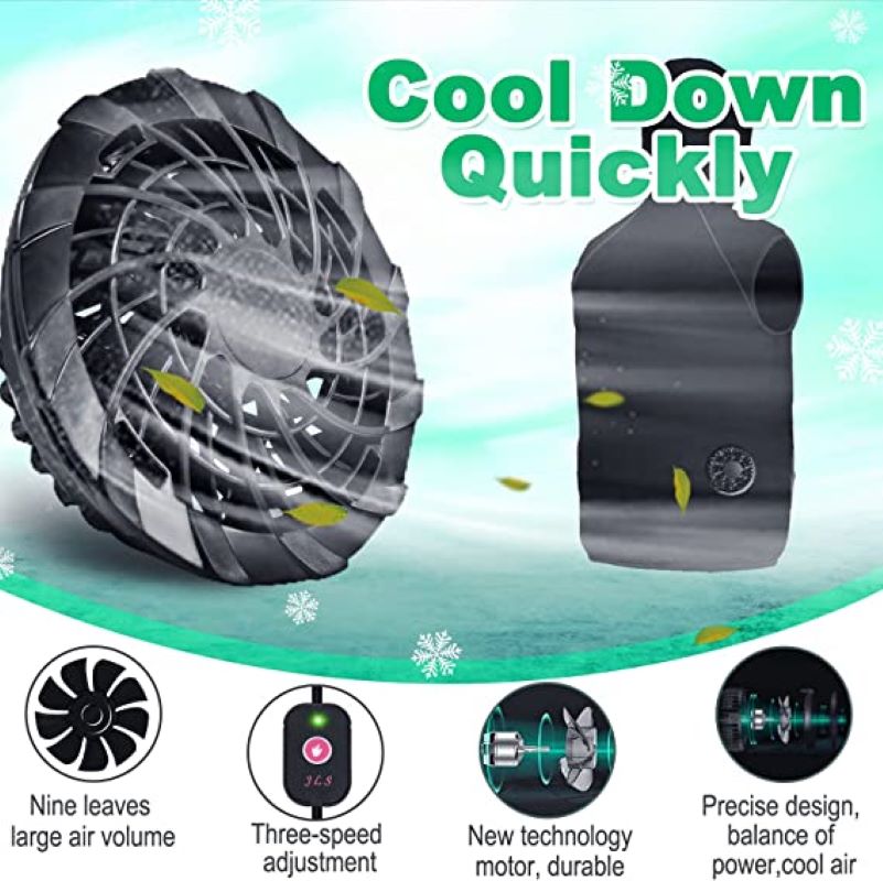 Summer Sport Fan Air Condition - Outdoor Sport Brand Jacket recension och pris