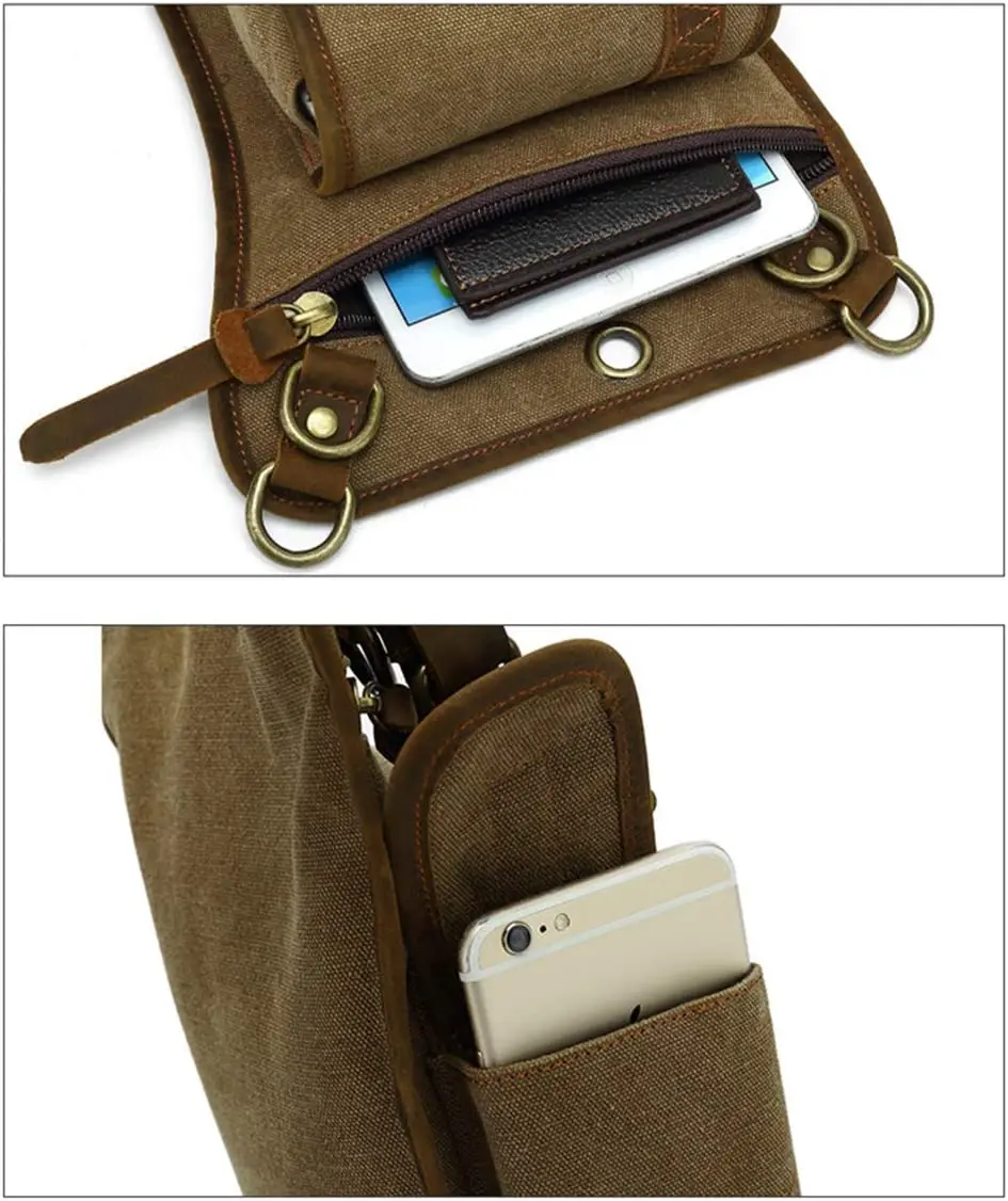 Canvas Drop Leg Bag sport Thig - Outdoor Sport Bag recension och pris