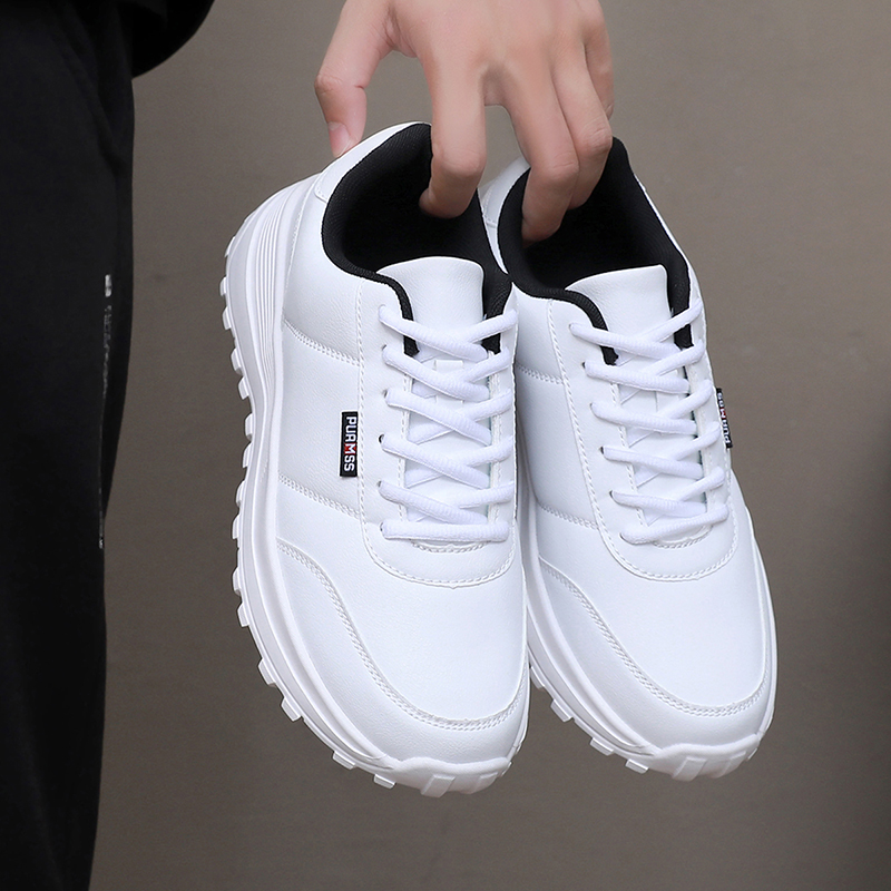 New Autumn Leather Men Casual  - Outdoor Sport Flooring recension och pris