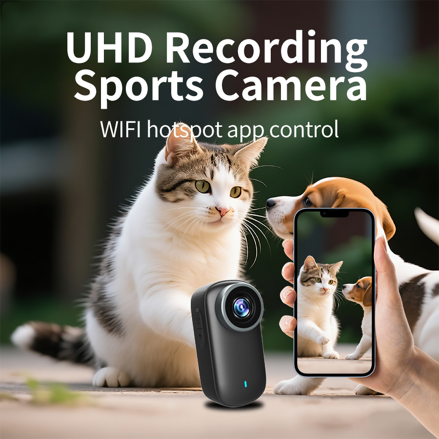 4K Action Camera for Pets vide - Indoor Sport And Outdoor Sports recension och pris